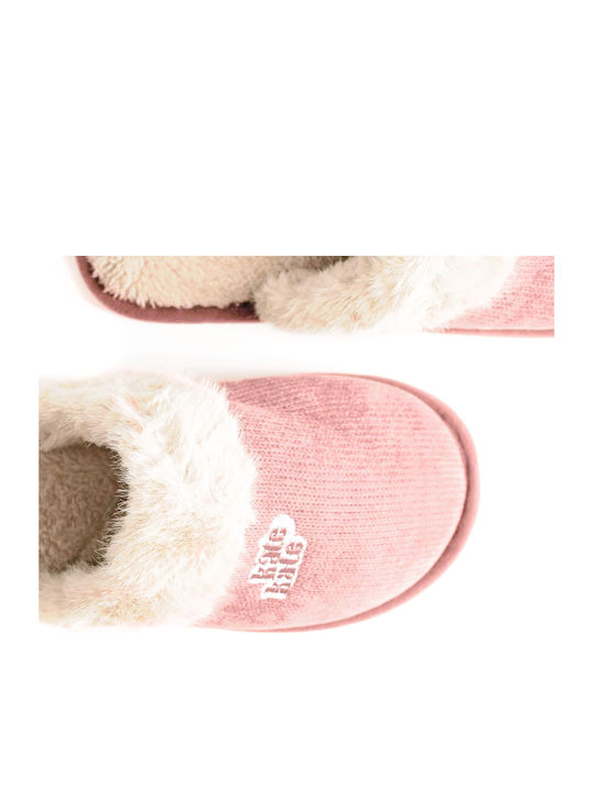 Anatomic Women's Slippers with Fur Pink