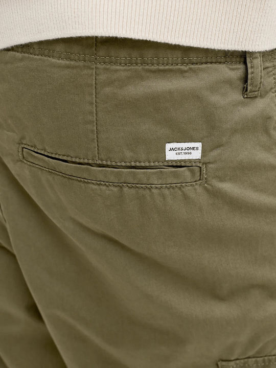 Herren Cargo Shorts Olive Night