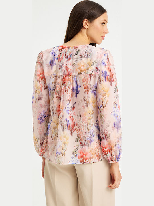 Long Sleeve Women's Shirt Beige