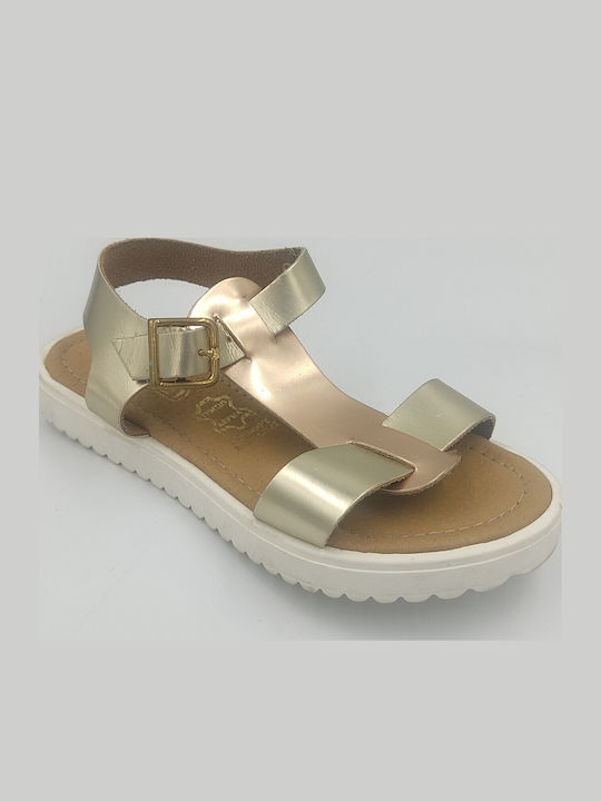 Kindersandalen Gold
