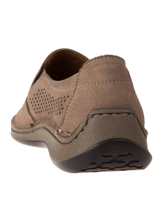 Herren Mokassins In Beige Farbe