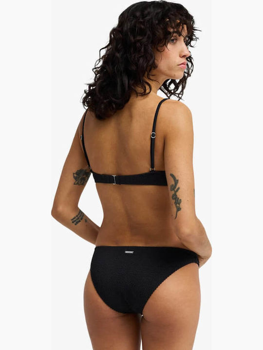 Summer High Tropic Bikini Slip Black Pebble