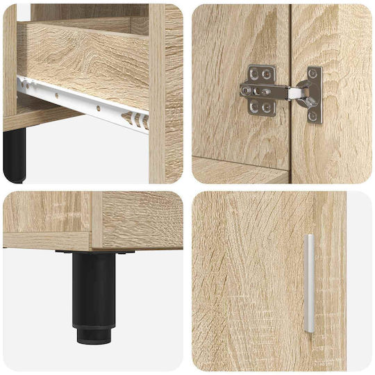 vidaXL Πάγκος χωρίς Νιπτήρα Μ60xΒ35xΥ60cm Δρύς Sonoma vidaXL Πάγκος χωρίς Νιπτήρα Μ60xΒ35xΥ60cm Δρύς Sonoma