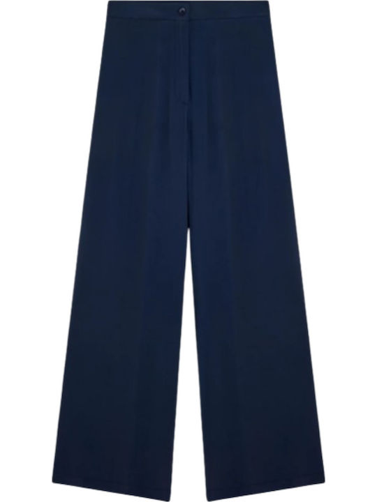 Дамски Текстилен Панталон Navy Blue