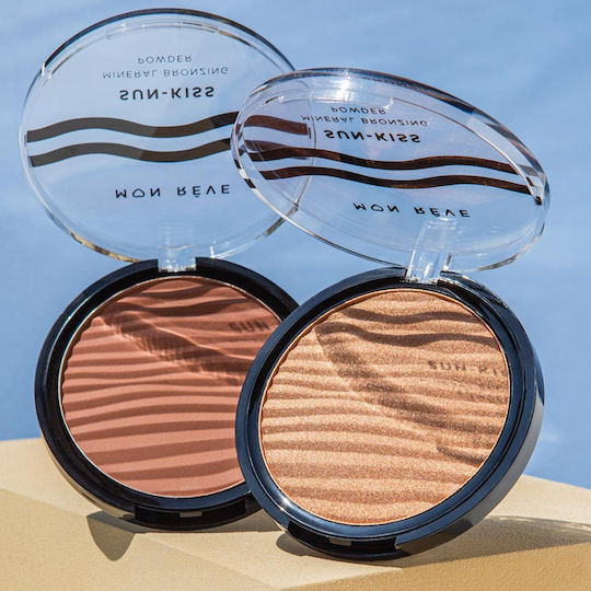 Mon Reve Sun Kiss Pudră Minerală Bronzantă 02 Mată Sun Kiss 18gr