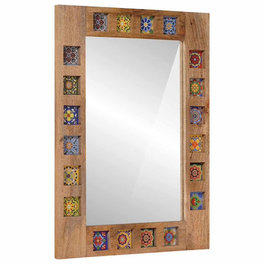 vidaXL Bathroom Vanity Unit Without Sink M62xB33xH58cm Natural