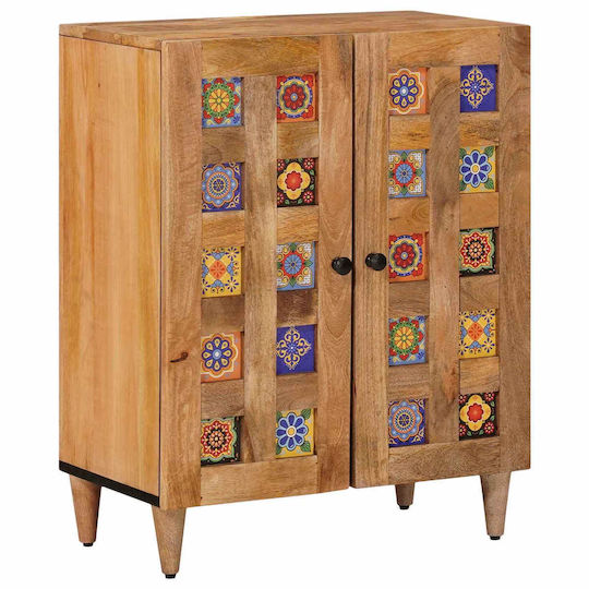 vidaXL Bathroom Vanity Unit Without Sink M62xDepth33xHeight58cm Natural