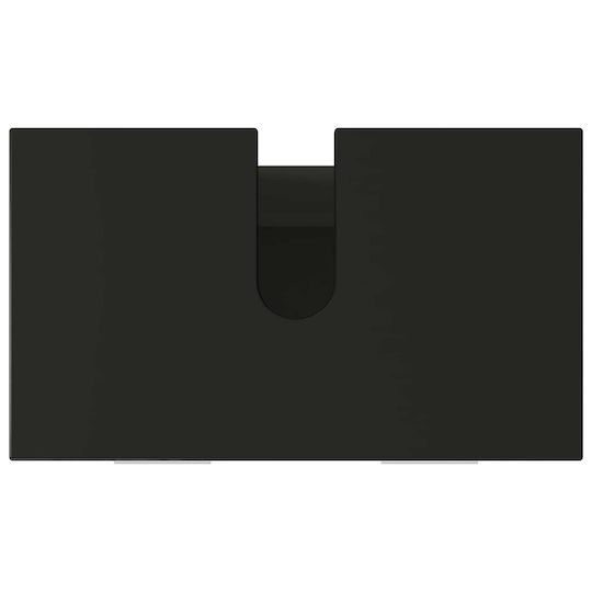 vidaXL Badezimmer Waschtisch-Einheit M60xB35xH60cm Schwarze