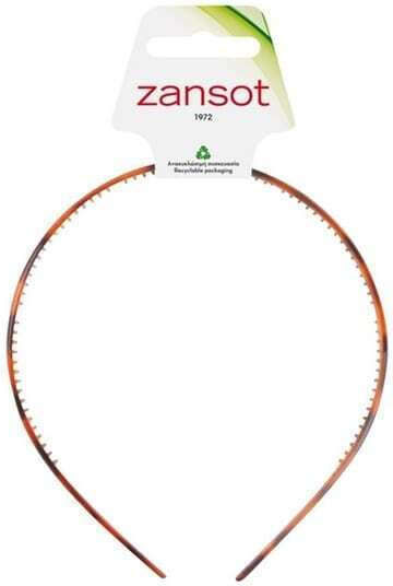 Zan Sot Στέκα Μαλλιών Καφέ