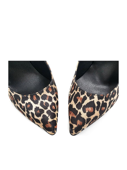 Γόβες Animal Print Καφέ