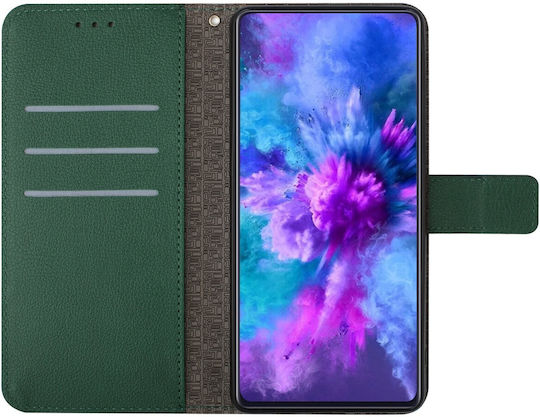 Book Tempered Glass Πράσινο (Galaxy A55Oppo A55 5G)