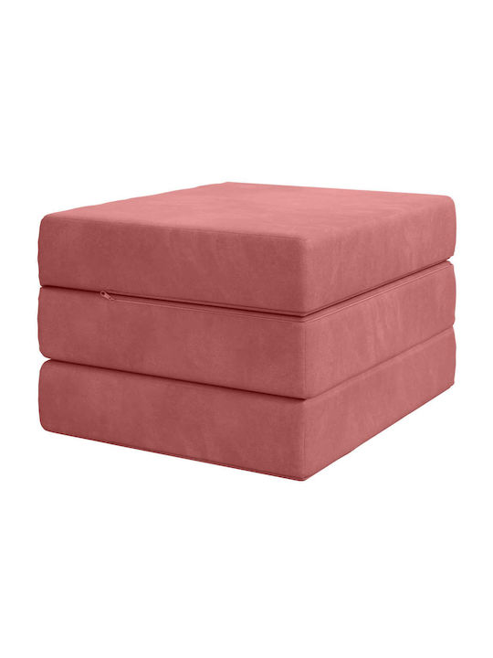 vidaXL Velvet Pink Throw Pillow Cover 63x90cm