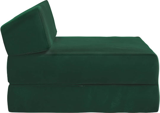Armchair Bed Dark Green 60x70x41cm