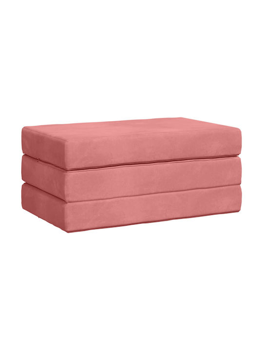 vidaXL Velvet Pink Decorative Pillow Case 45x100cm