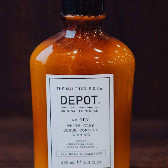 Depot No.107 White Clay Shampoos for Oily Hair 250ml