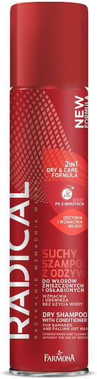 Farmona Radical 2 in 1 Dry Shampoos Reconstruction/Nourishment for Damaged Hair 180ml