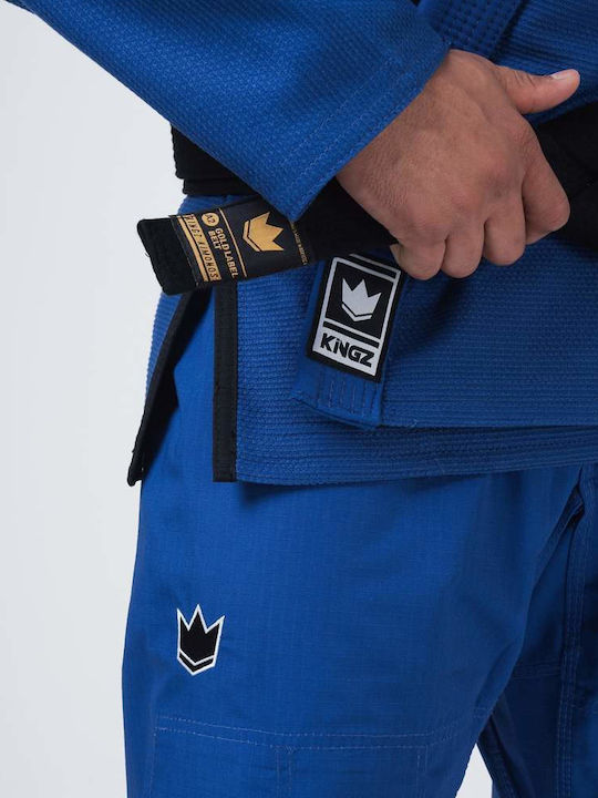 Kingz Pantaloni Ultralight 2.0 Pentru Bărbați Jiu Jitsu Brazilian Albastru