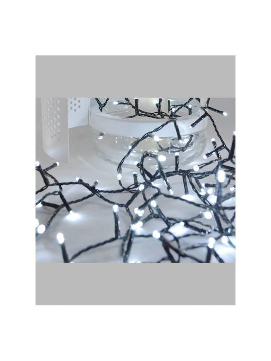 1000 Lights LED 50m. Cold White in String 1pcs