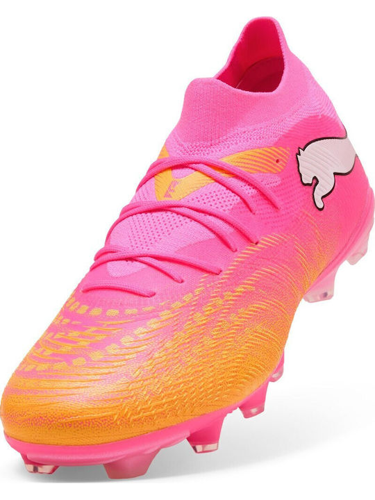 PUMA Future FG/AG Ποδοσφαιρικά Παπούτσια με Τάπες Πορτοκαλί