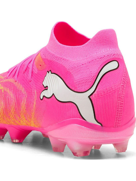 PUMA Future FG/AG Ποδοσφαιρικά Παπούτσια με Τάπες Πορτοκαλί