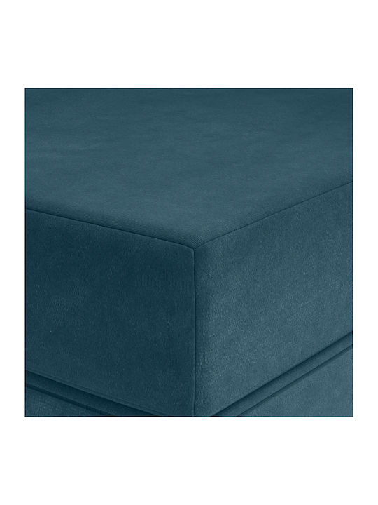 vidaXL Velvet Blue Decorative Pillow Case 45x80cm