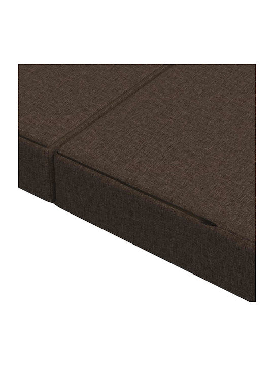 vidaXL Brown Decorative Pillow Case 45x100cm
