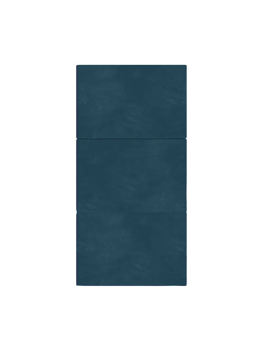 vidaXL Velvet Blue Decorative Pillow Case 45x80cm