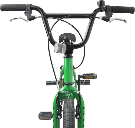 vidaXL Bicicletă Copii BMX Verde 16"