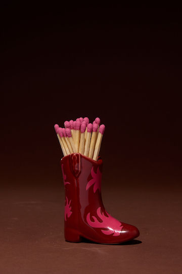 Paddywax Σπίρτα 75mm 7cm Κόκκινο