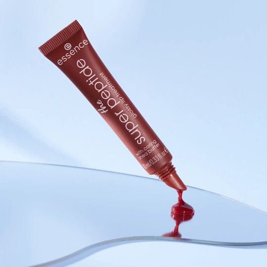 Essence Super Peptide Glossy Lip Balm Plumfection 10ml