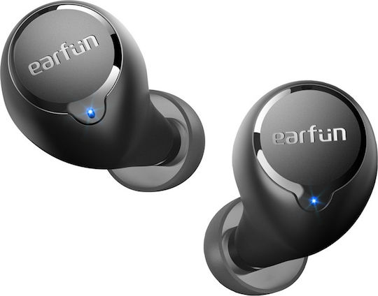 Earfun Free 2S In-ear Bluetooth Handsfree Earphones with Charging Case Black