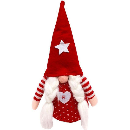 Dekorativer Weihnachtsmann Rot aus Kunststoff