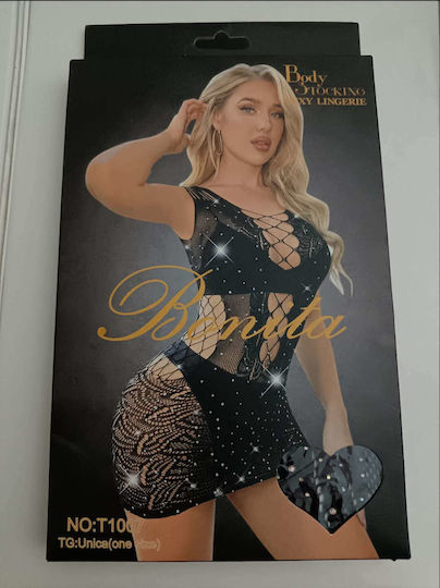 Beyounger Секси рокля Черен