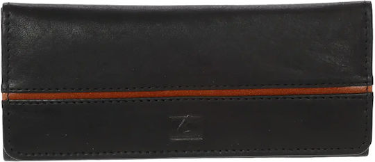 Lavor Tobacco Pouch Made of Artificial Leather with Magnetic Closure 16.5x7.5cm Tobacco Pouch Black