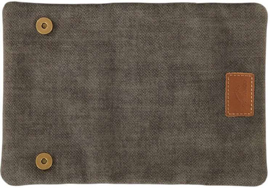 Mestango Tobacco Pouch With Snap Closure Green