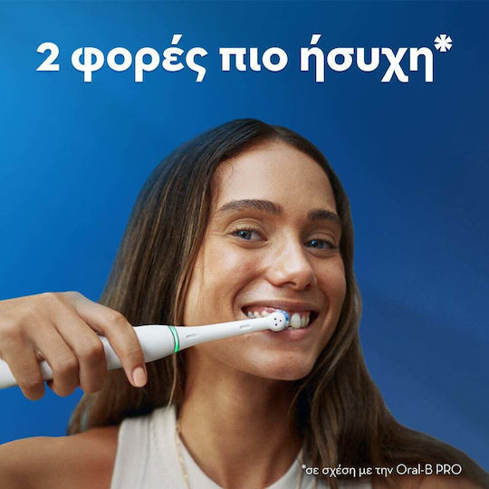 Oral-B Io Series 3 Periuță de Dinți Electrică cu Senzor de Presiune și Husă de Călătorie Roz