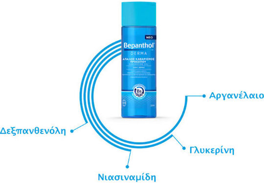 Bepanthol Derma Gel Καθαρισμού Προσώπου 200ml