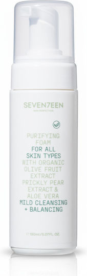 Seventeen Purifying Foam Αφρός Καθαρισμού Προσώπου 150ml