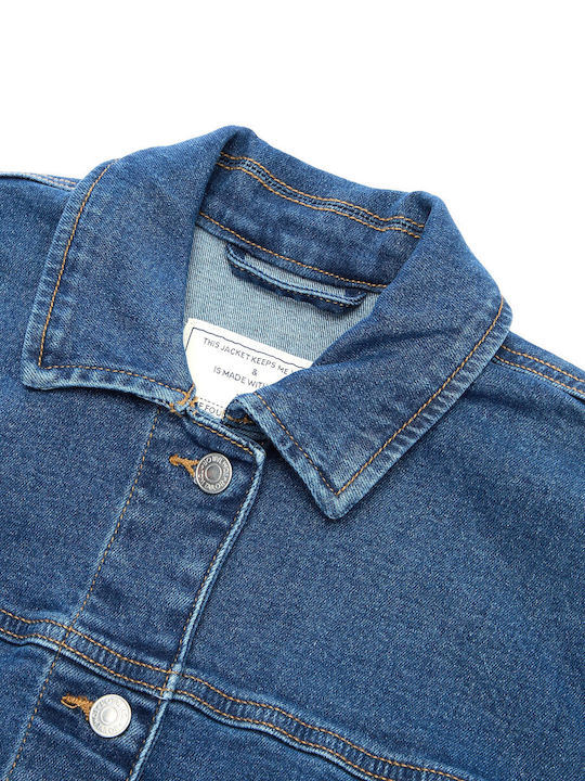 Kids Denim Jacket Blue Denim