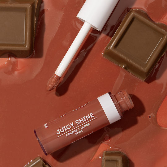 Seventeen Juicy Shine Лип Глос 10ml - Beige Brown 10мл