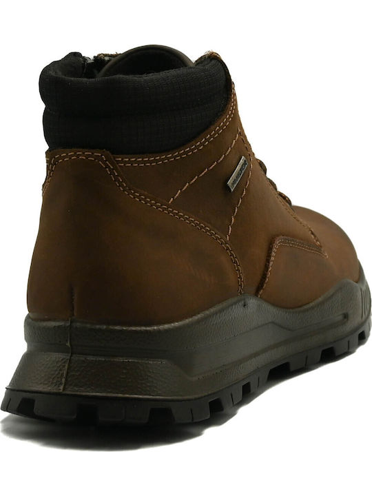 Lederbraune Herrenstiefel Anatomisch