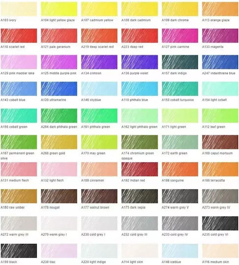 Комплект от 12 пастелни цвята четки Faber-Castell Pitt Artist Pen