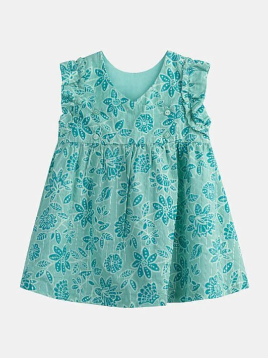 Girls Dress Sleeveless Blue
