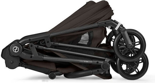 Cybex Melio Pushchair Suitable for Newborn Chocolate Brown