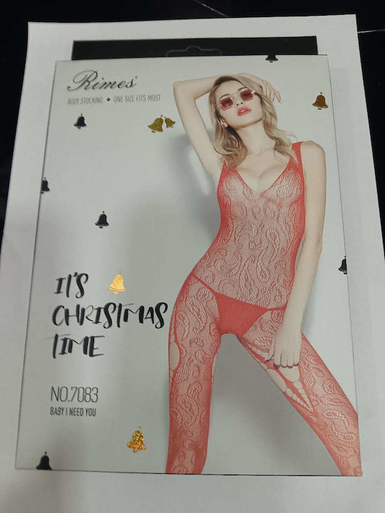 Intimonna Sexy Bodystocking Rot
