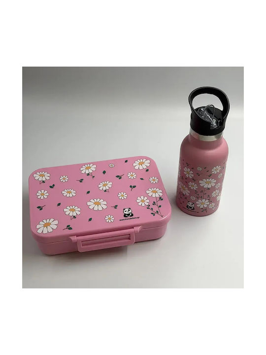 Lunch Bentobox 850ml Pandaboo – 5 Unique Flower Designs