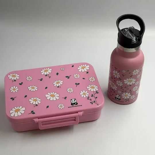 Ланч Кутия Bentobox 850ml Pandaboo – 5 Уникални Дизайна Цветя