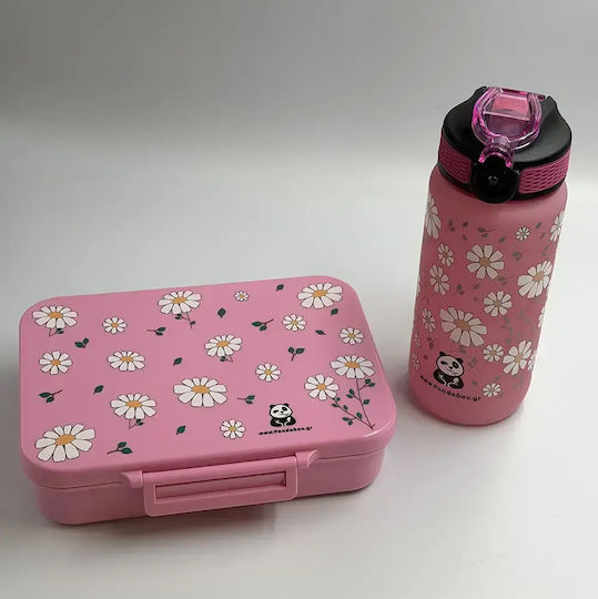 Ланч Кутия Bentobox 850ml Pandaboo – 5 Уникални Дизайна Цветя