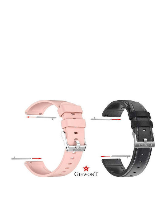 Telescope Giewont Steel 22 Mm Strap Bracelet Smartwatch Gwt22