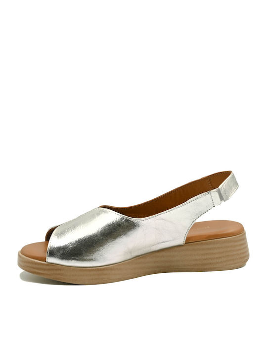 Anatomic Summer Women's Silver Platforms